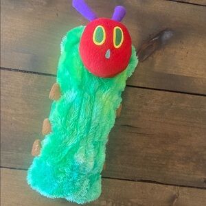 Plush Caterpillar seatbelt pillow‎